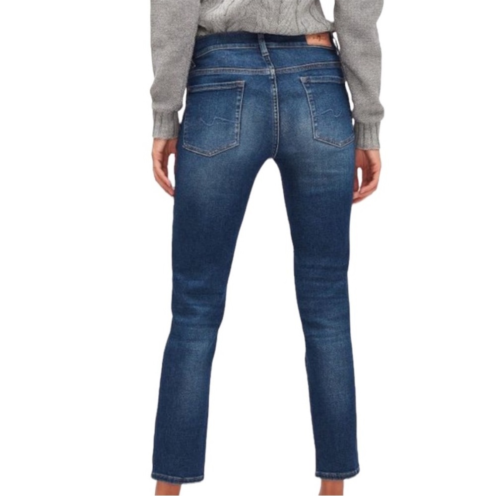 7 for all mankind 7FAM Roxanne ankle jeans size 27 blue denim stretch